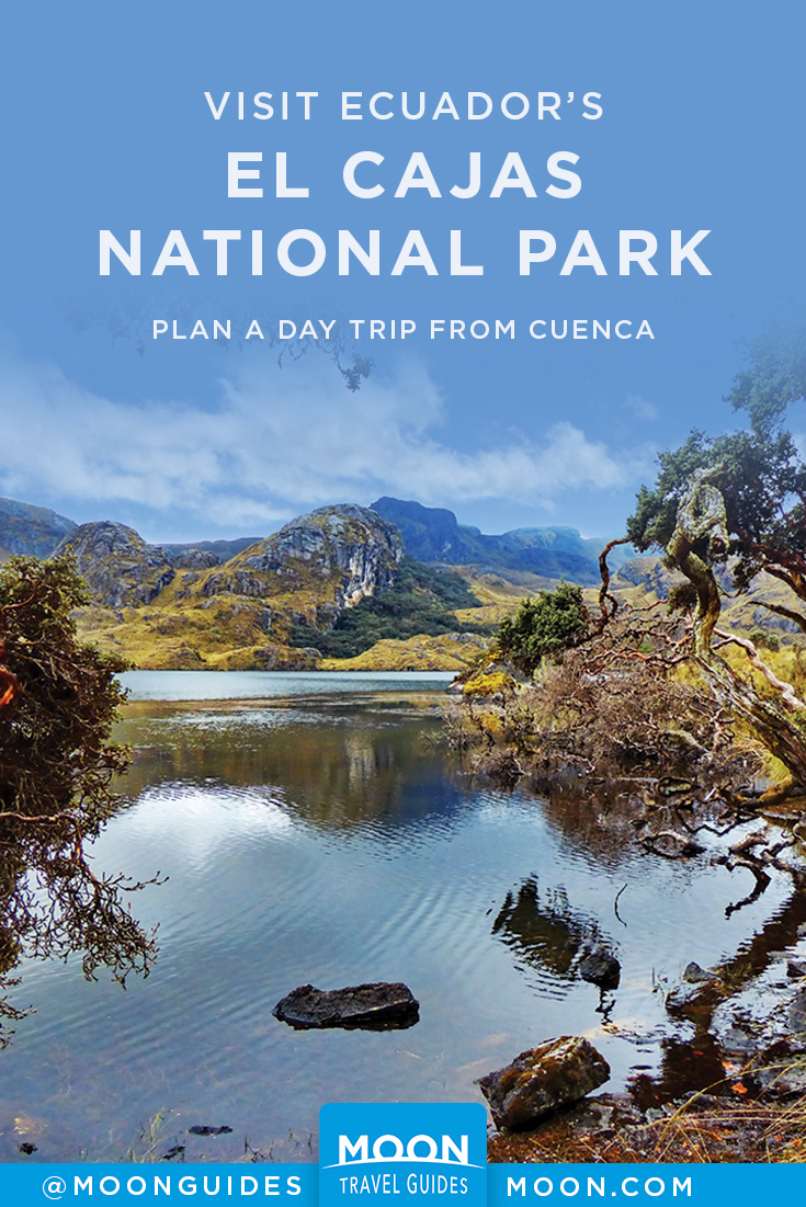 el cajas national park pinterest graphic