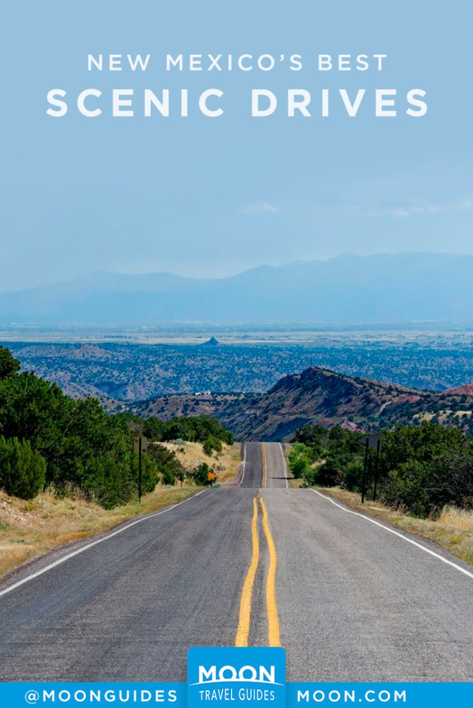 New Mexico Scenic Drives Pinterest Graphic