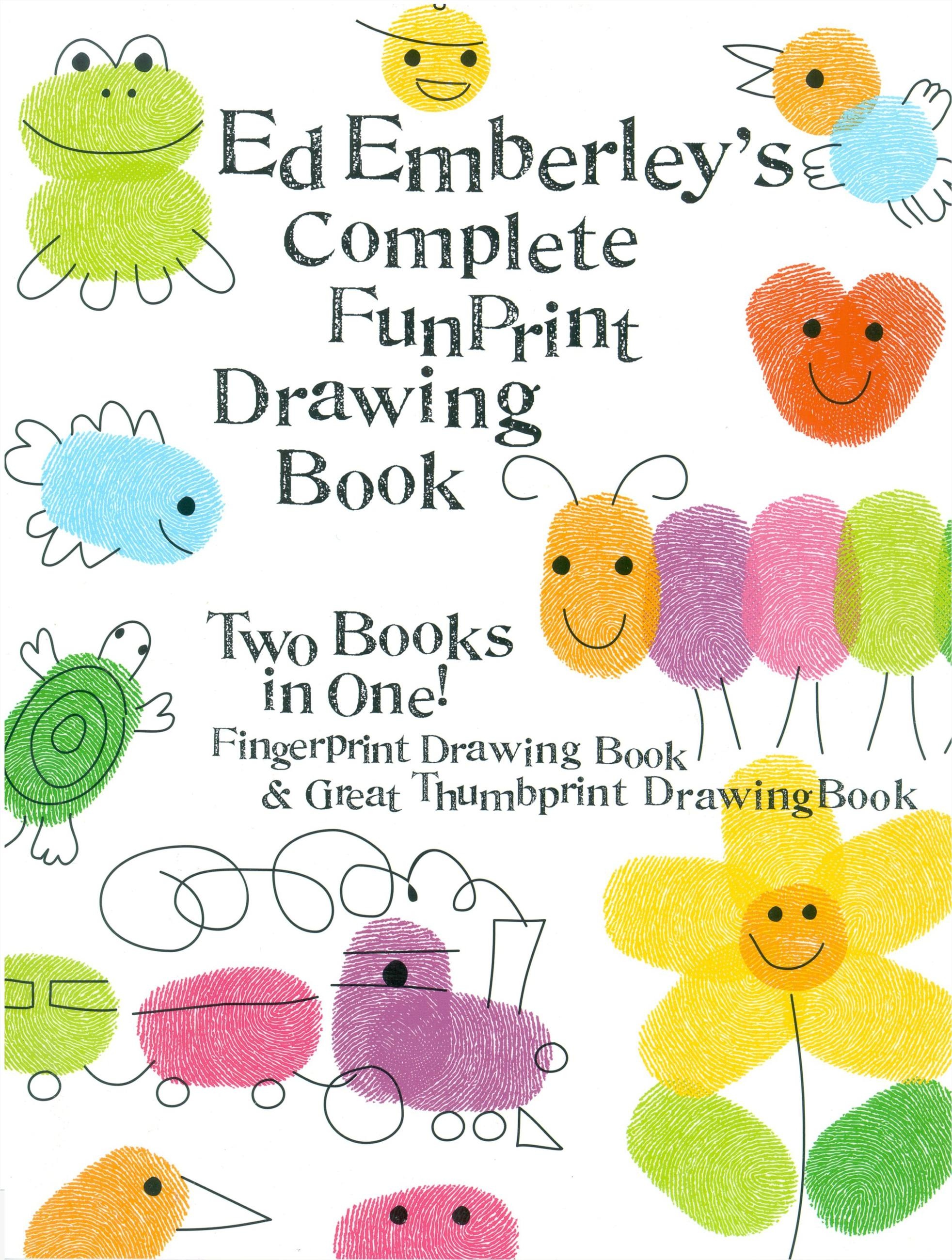 Ed Emberley's Complete Funprint Drawing Book by Ed Emberley | Hachette Book  Group