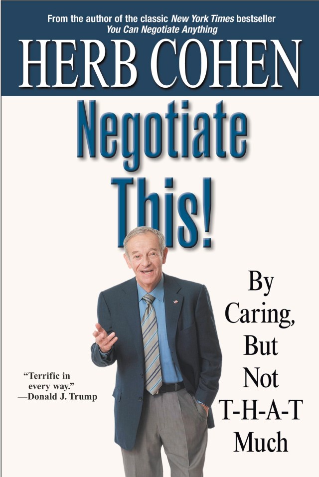 Book　This!　Negotiate　Cohen　Hachette　by　Herb　Group
