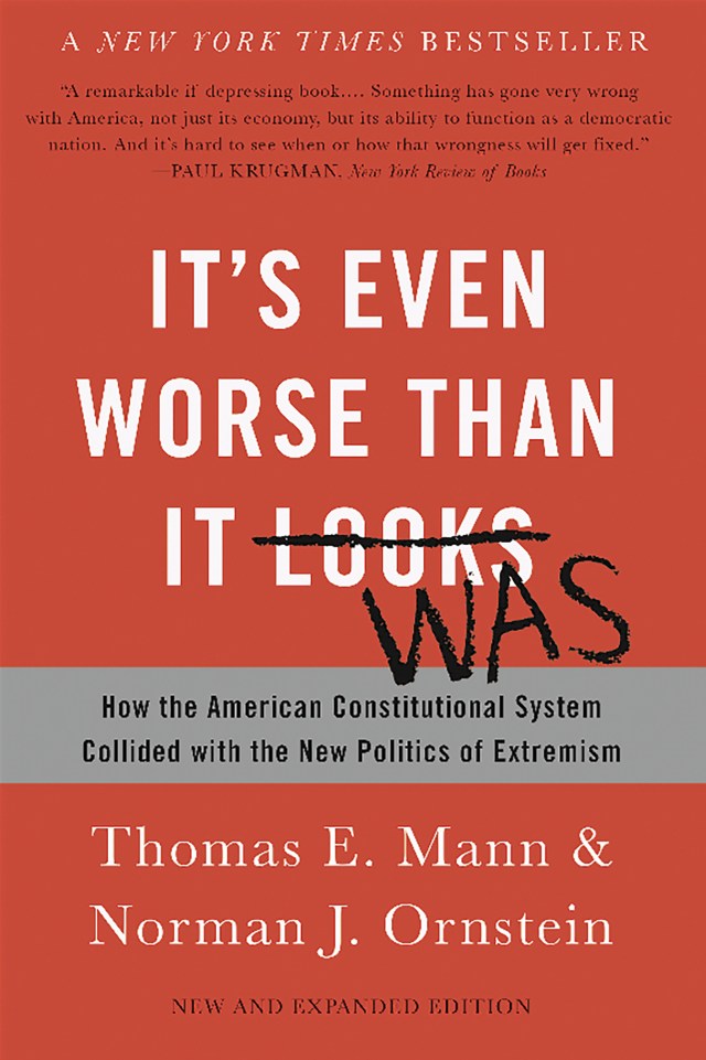 It's Even Worse Than It Looks by Thomas E. Mann