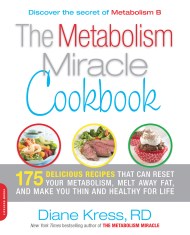 The Metabolism Miracle Cookbook