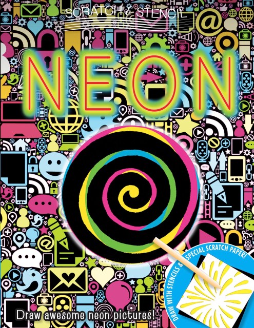 Scratch & Stencil: Neon