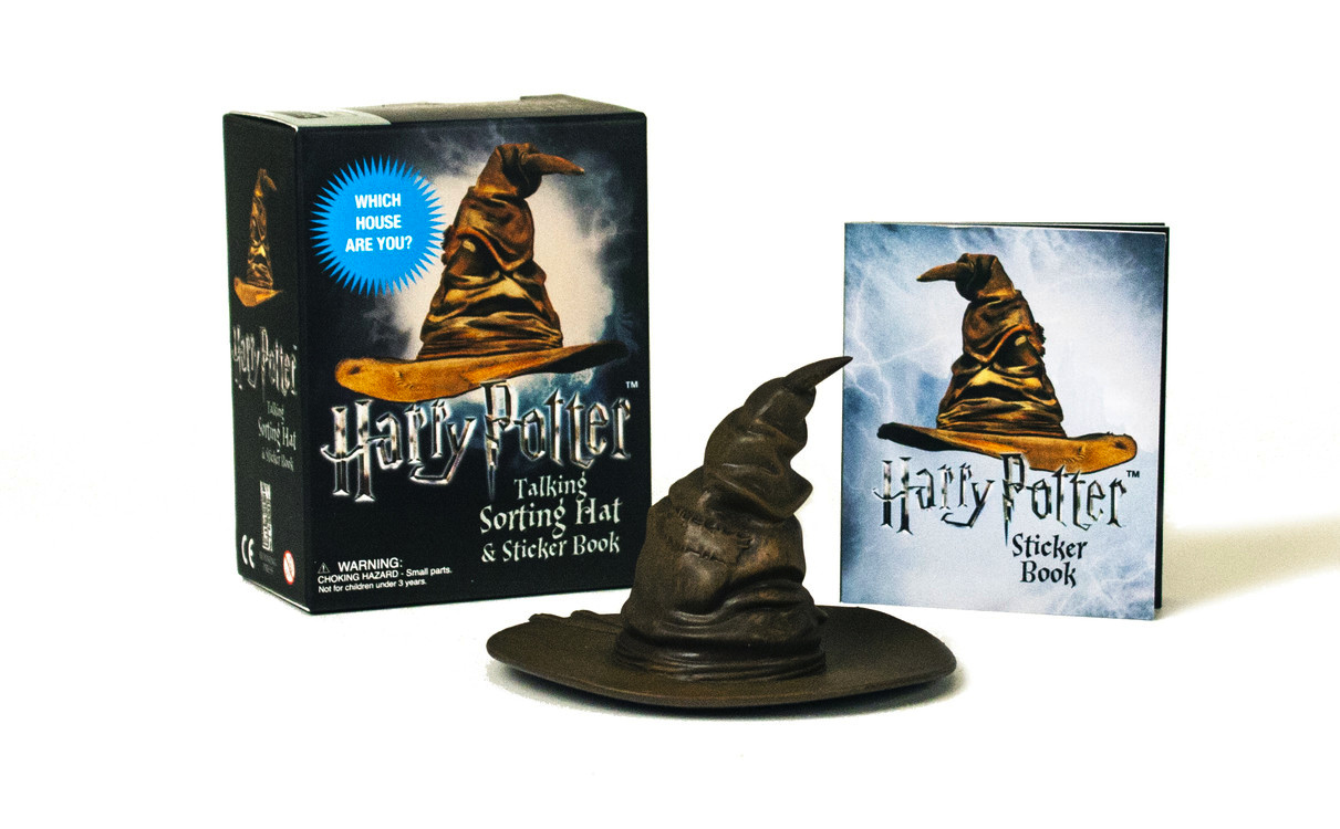 Harry Potter Talking Sorting Hat And Sticker Book By Running Press Hachette Book Group