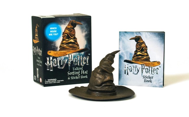 Harry Potter Talking Sorting Hat and Sticker Book by Running Press