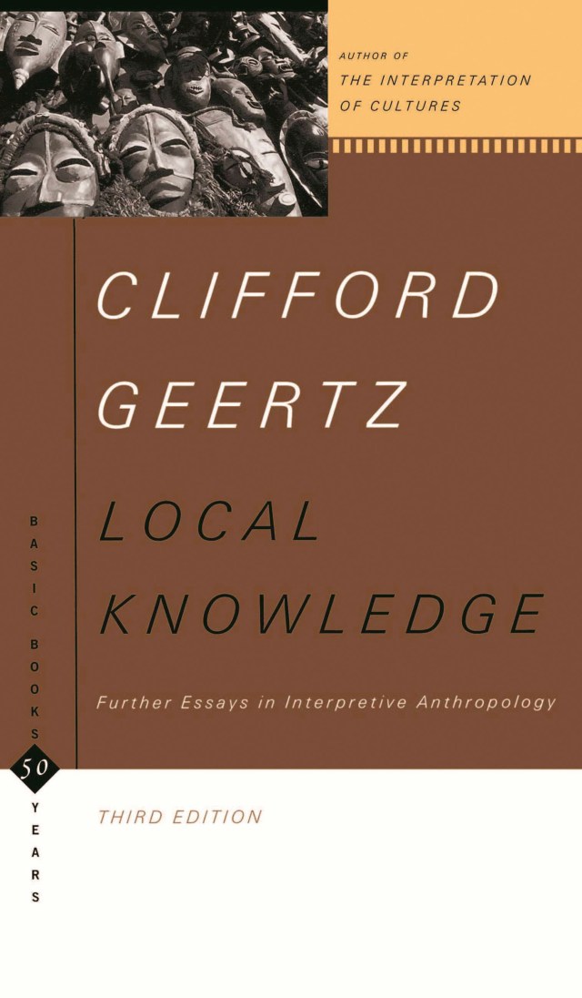 Book　Knowledge　Hachette　Geertz　Clifford　by　Local　Group