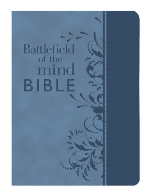 Battlefield of the Mind Bible, Blue LeatherLuxe®