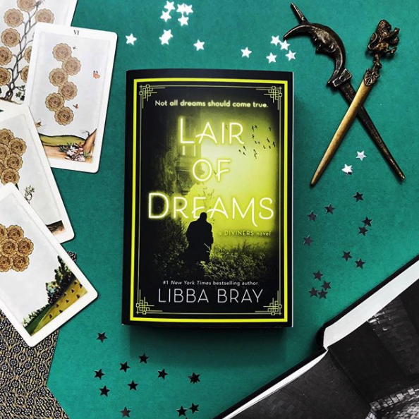 NOVL - Instagram image of book cover for 'Lair of Dreams' by Libba Bray