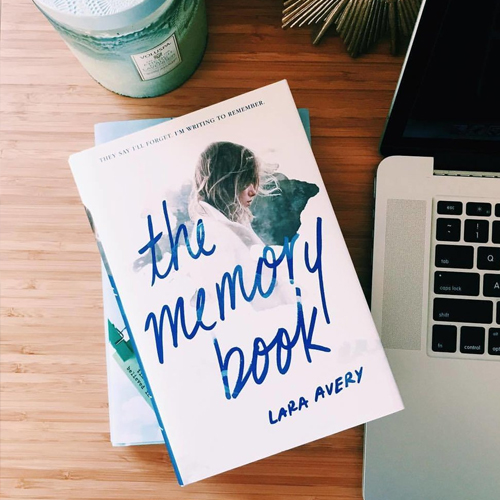 NOVL - Instagram image of book cover for 'The Memory Book' by Lara Avery