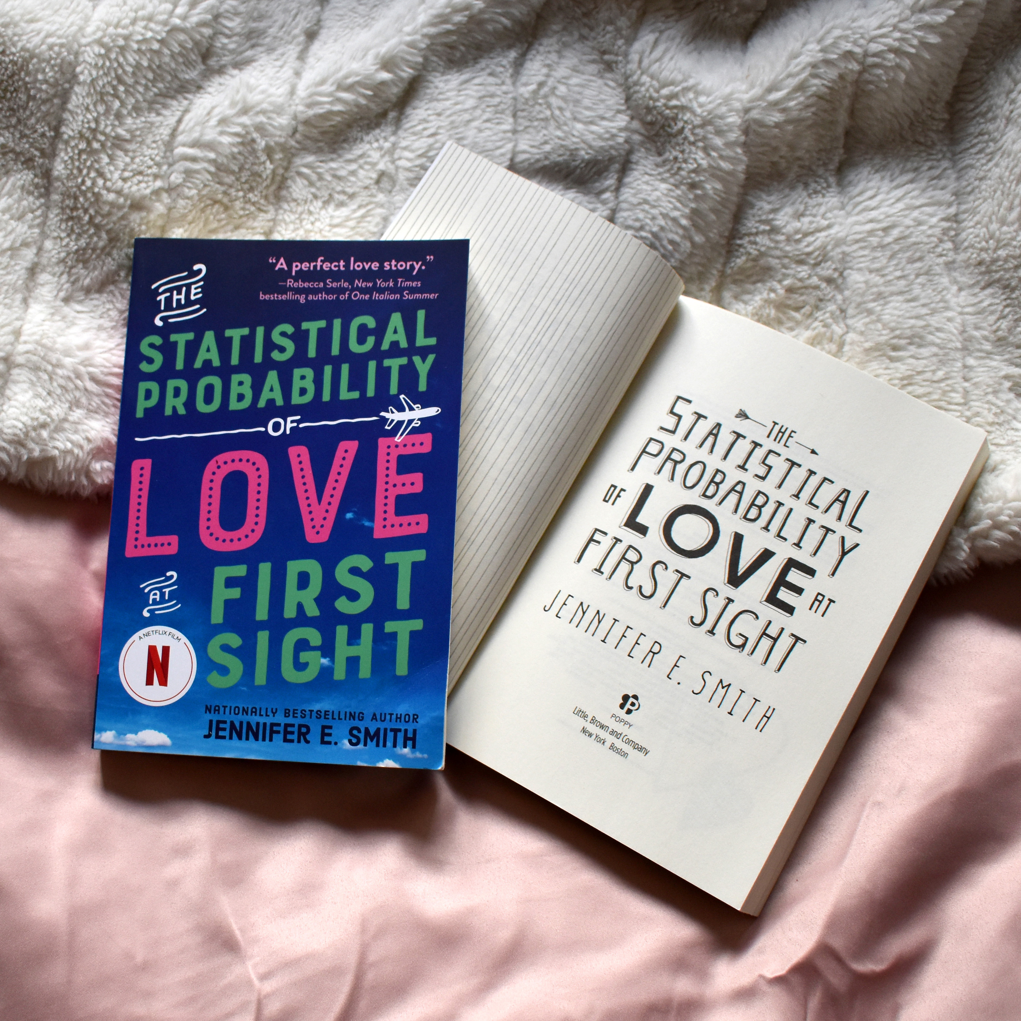 Image of the book "The Statistical Probability of Love at First Sight" by Jennifer E. Smith