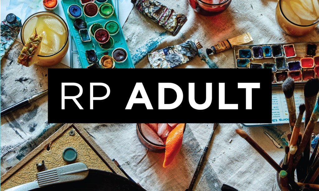 Designed graphic reading "RP Adult"