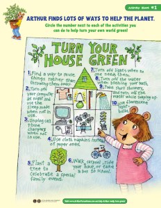Arthur Turns Green by Marc Brown | Hachette Book Group