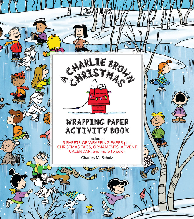 A Charlie Brown Christmas Wrapping Paper Activity Book by Charles M. Schulz | Hachette Book Group a-charlie-brown-christmas-wrapping-paper-activity-book-by-charles-m-schulz-hachette-book-group