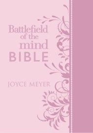 Battlefield of the Mind Bible, Light Pink LeatherLuxe®
