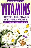 Vitamins, Herbs, Minerals, & Supplements