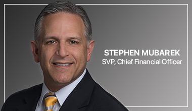 Stephen Mubarek - SVP, Chief Financial Officer