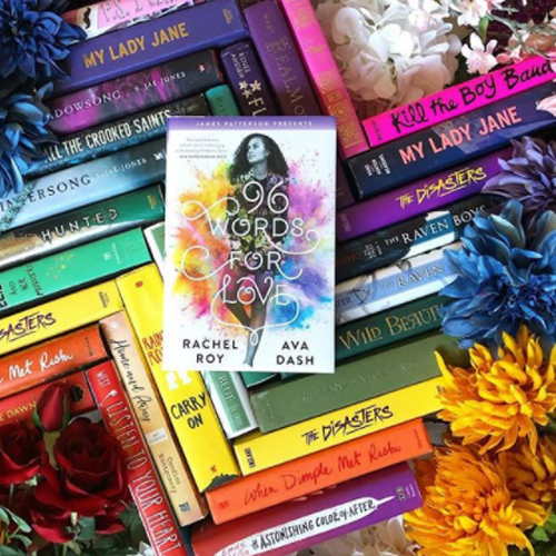 NOVL - Instagram image of book cover for '96 Words for Love' by Rachel Roy and Ava Dash