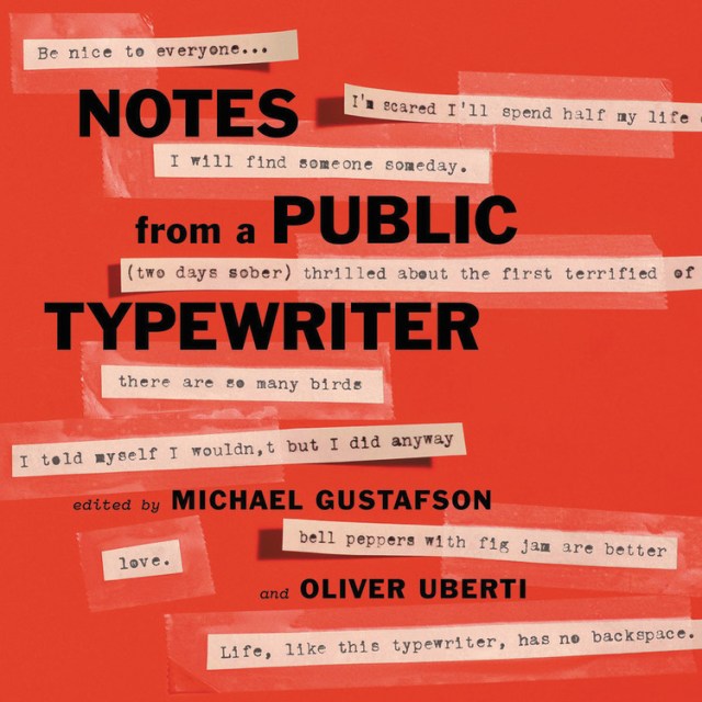 Notes from a Public Typewriter