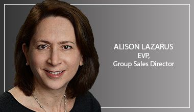 Alison Lazarus - EVP, Group Sales Director