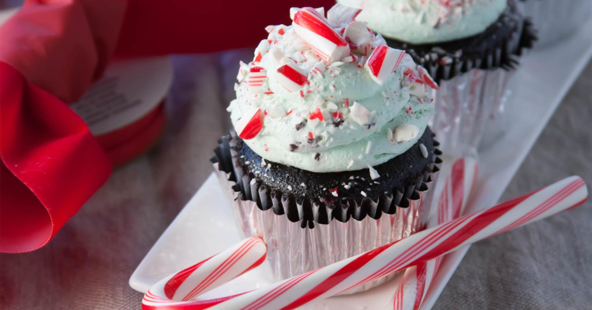 The Setpoint Diet Chocolate Peppermint Cupcakes