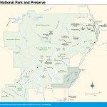 Travel map of Denali National Park and Preserve