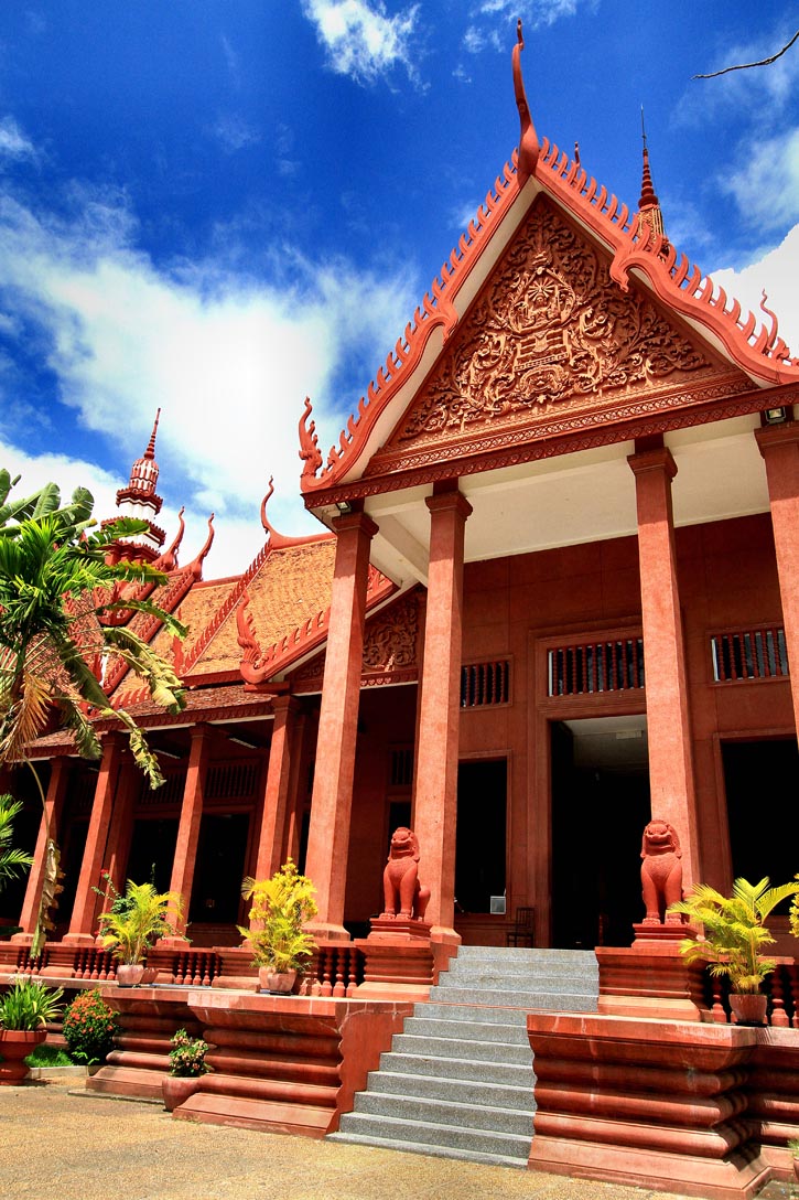 The National Museum of Cambodia in Phnom Penh, Cambodia.