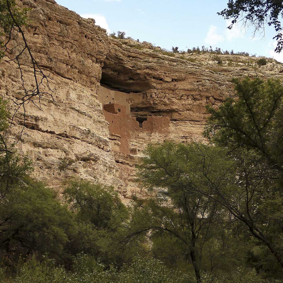 Montezuma Castle National Monument in the Verde Valley of Arizona. Photo © Derrick Neill/123rf.