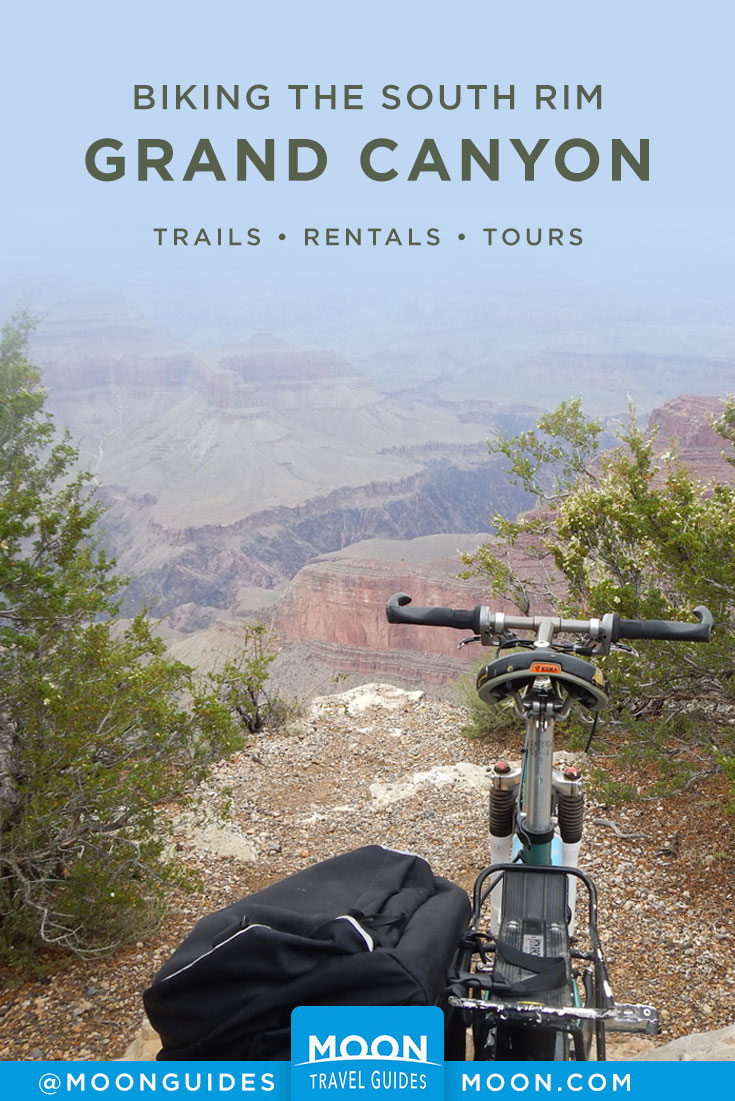 Biking the Grand Canyon Pinterest graphic
