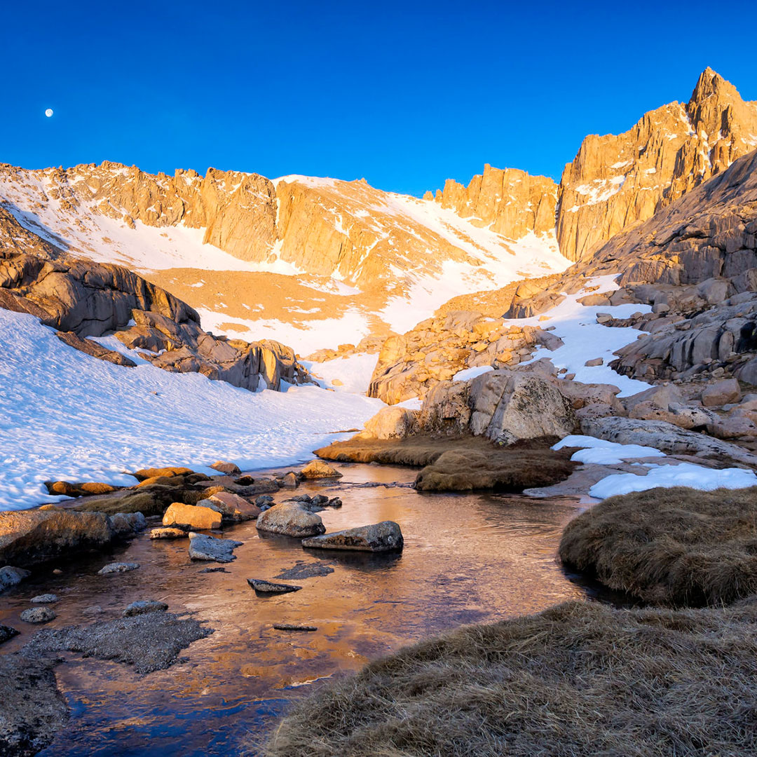 High Camp in the morning at Mount Whitney