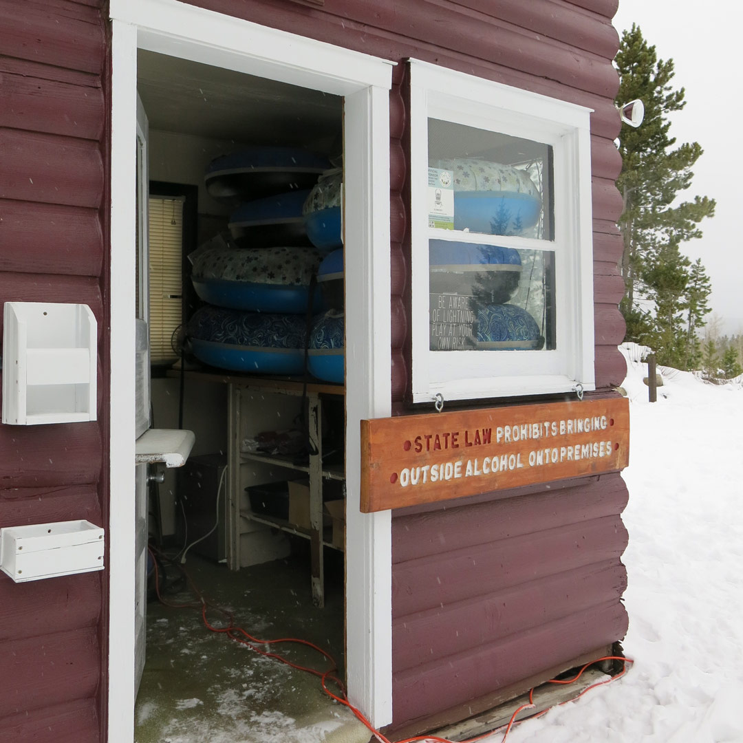 entrance to the Grand Lake Nordic Center