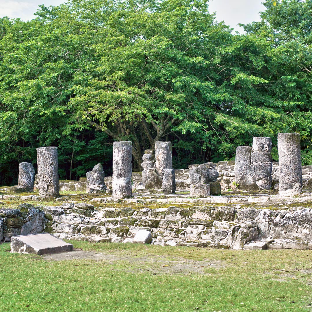 maya ruins of san gervasio