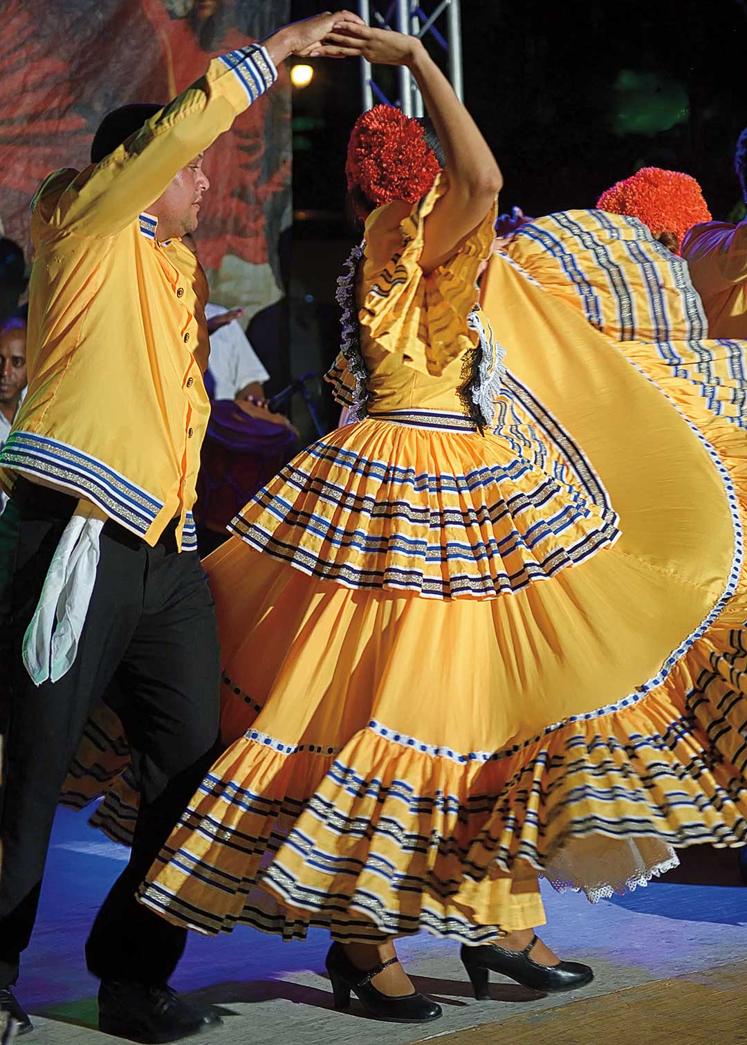 Dancers in Santo Domingo. Photo © Lebawit Lily Girma.