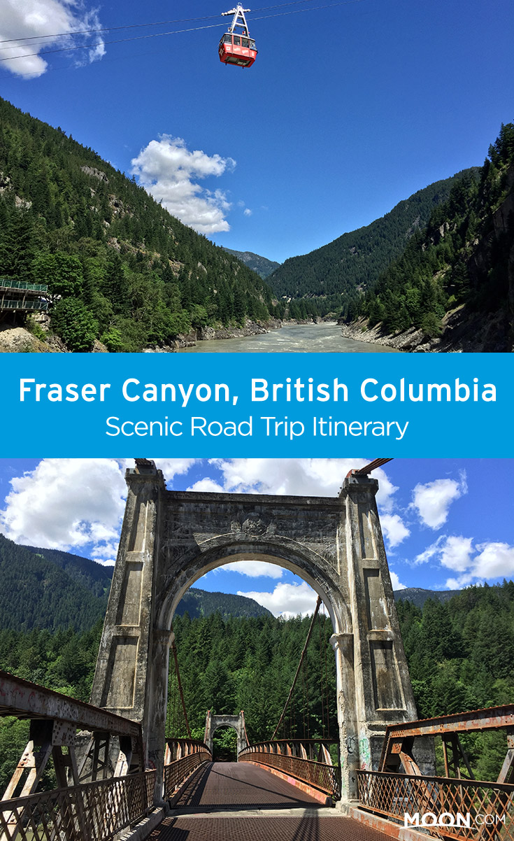 Fraser Canyon road trip pinterest graphic