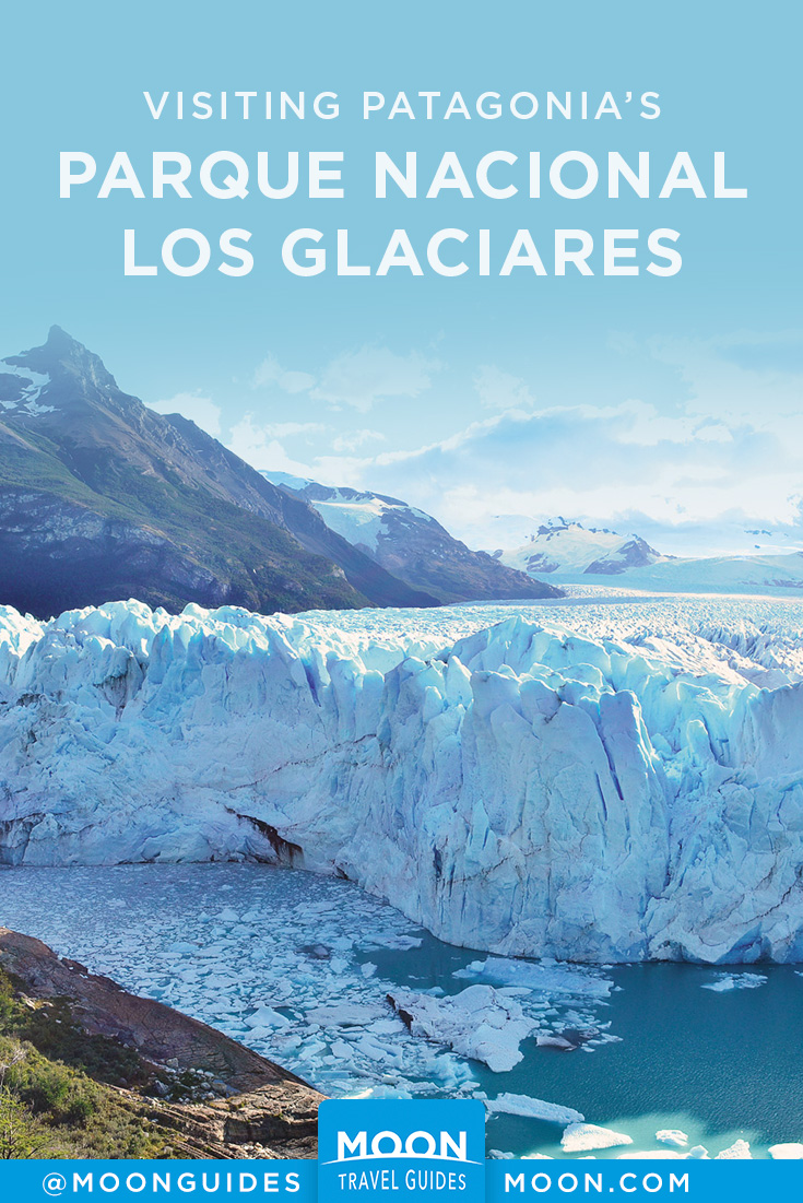 Los Glaciares National Park Pinterest graphic