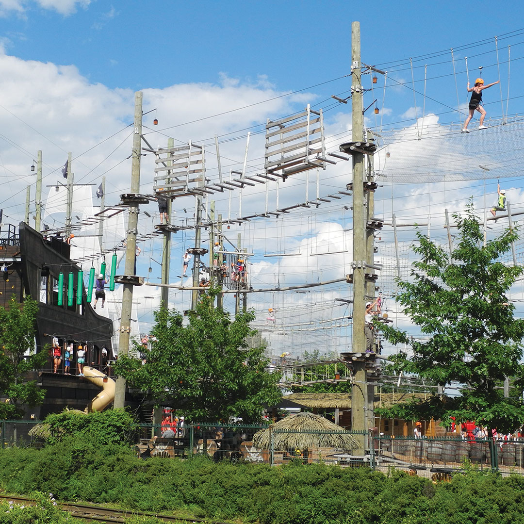 aerial rope course