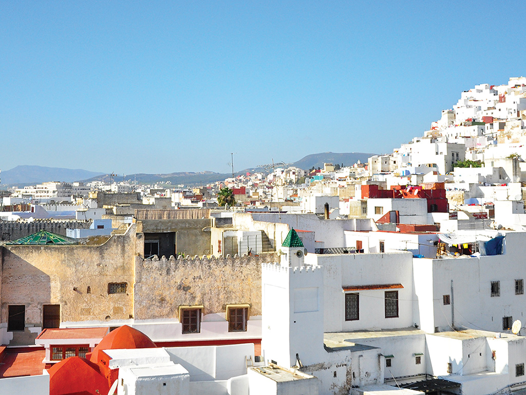 skyline of Tetouan