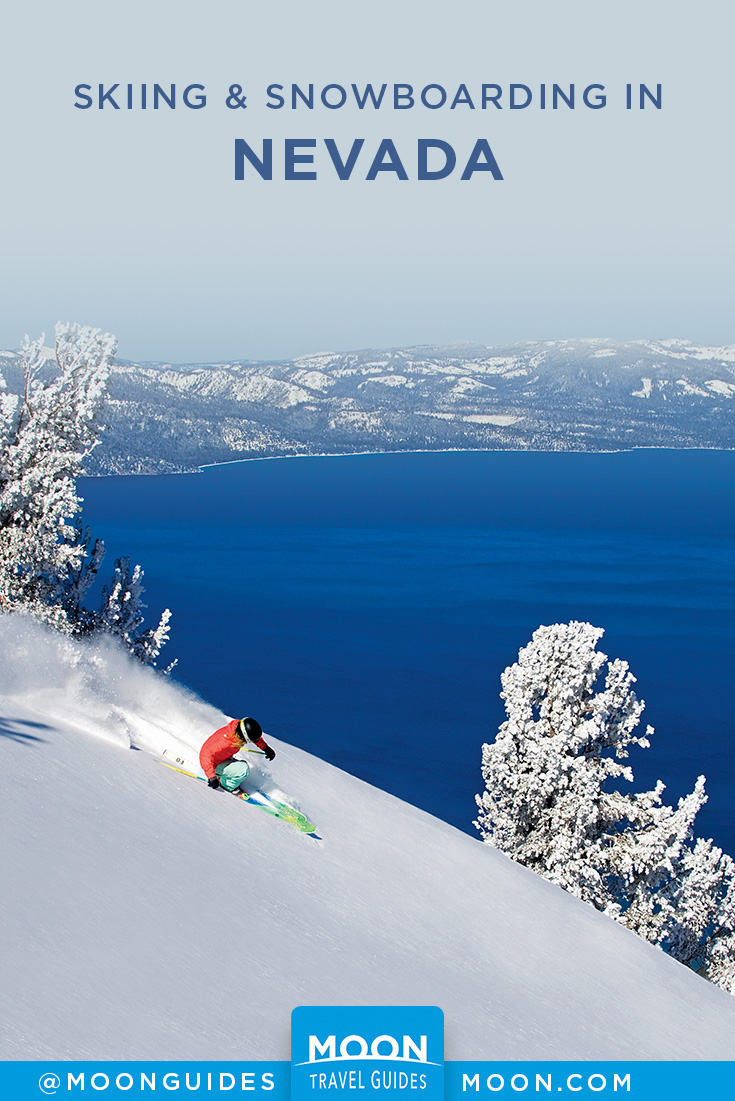 Best Nevada Ski Resorts Pinterest graphic