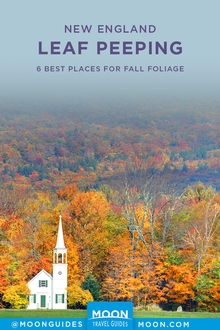 New England Fall Foliage Pinterest graphic
