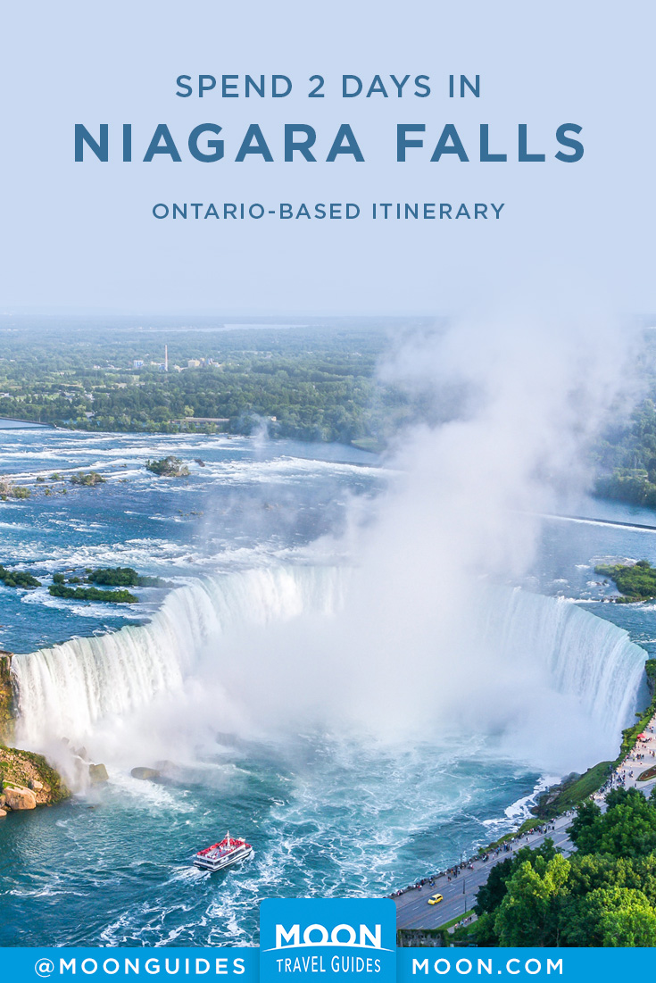Niagara Falls itinerary Pinterest graphic