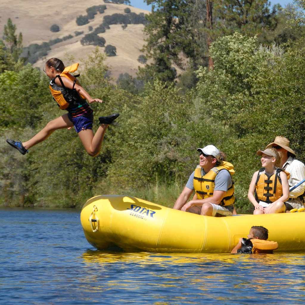 American River rafting trip with Beyond Limits. 