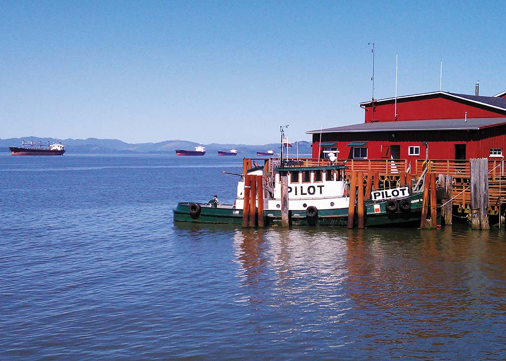 The Astoria Waterfront. Photo © W.C. McRae.