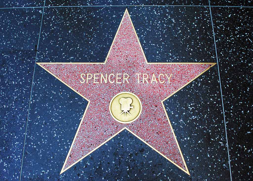 Spencer Tracy's Hollywood Star. Photo © Lisa Robinson/The Department of Creativity. 
