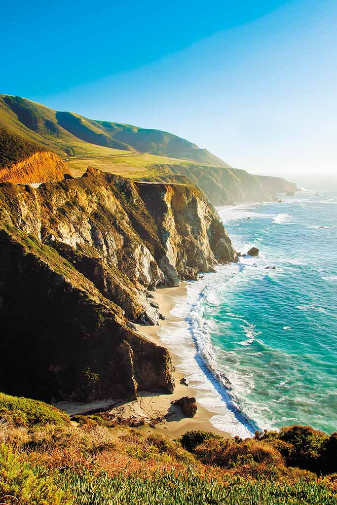 California's Big Sur coastline. Photo © Dreamstime.