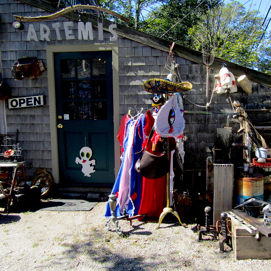 An antique shop in Historic Tiverton Four Corners. 