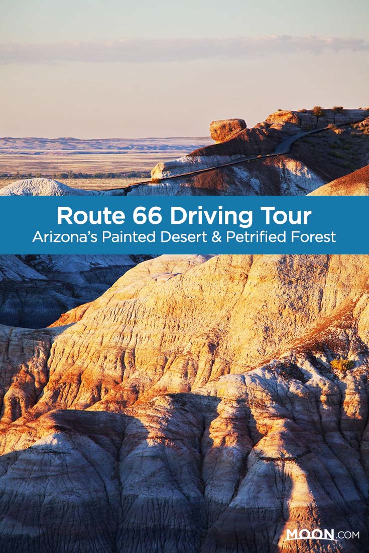 route 66 arizona pinterest graphic