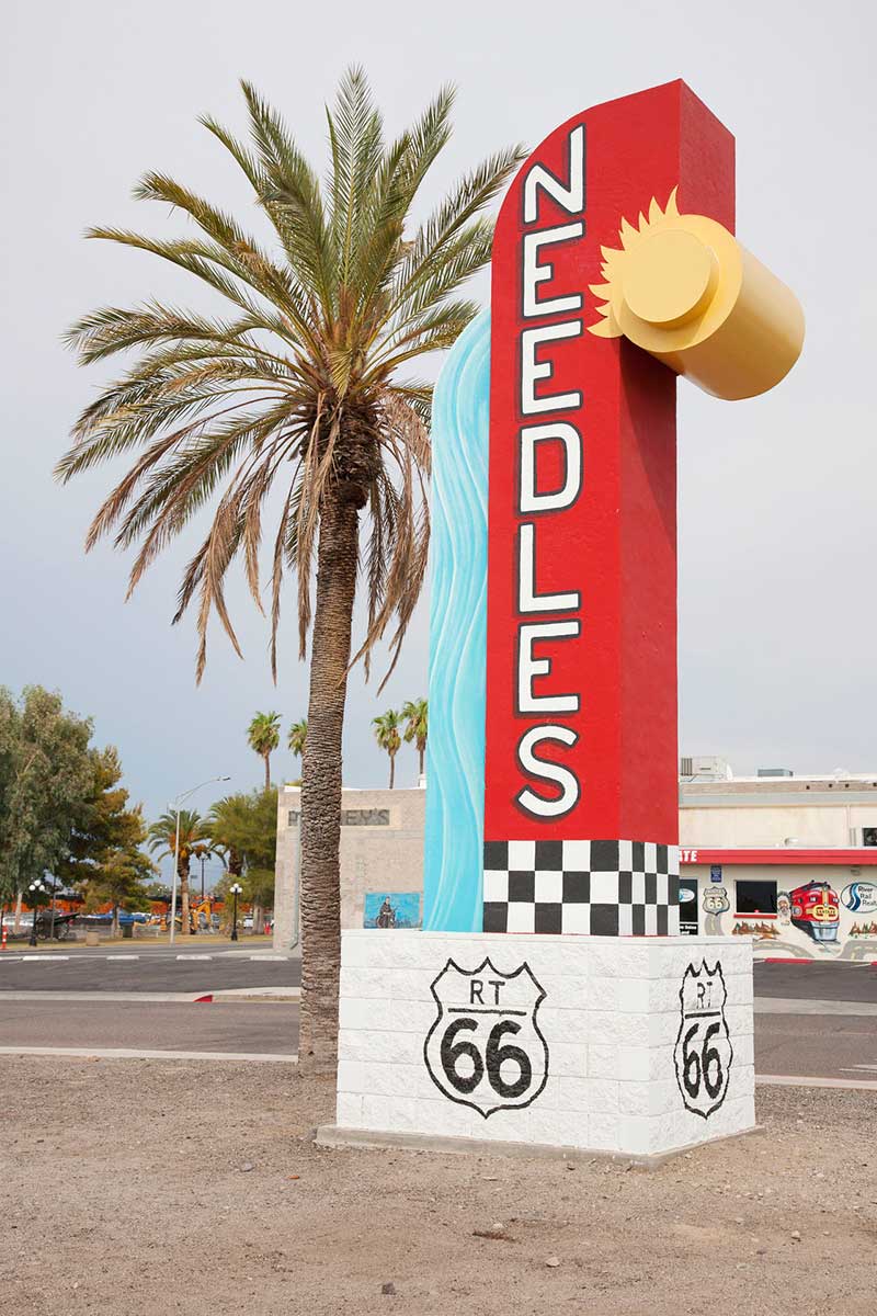 Route 66 in Needles, CA. Photo © Visions of America LLC/123rf.