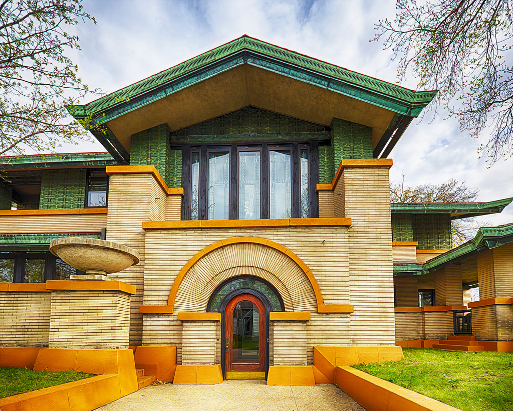 Frank Lloyd Wright's Dana-Thomas House. Photo by Patrick Emerson/kansasphoto.