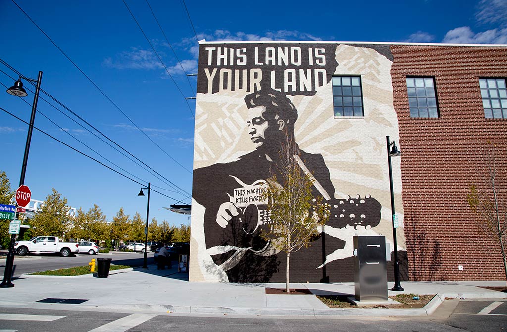 The Woody Guthrie Center in Oklahoma. Photo © Candacy Taylor.