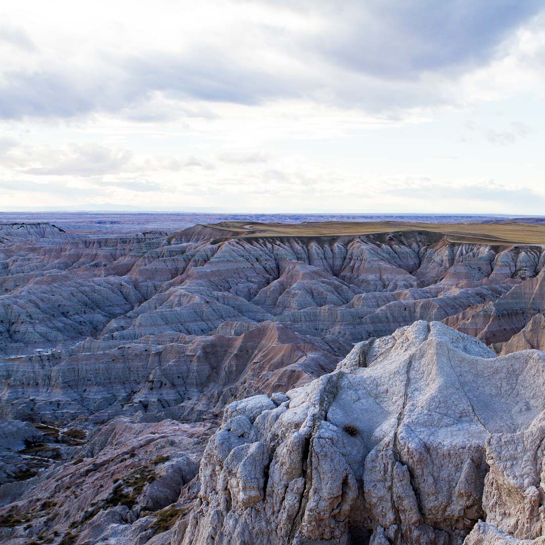 Badlands National Park from the Pinnacles Overlook.