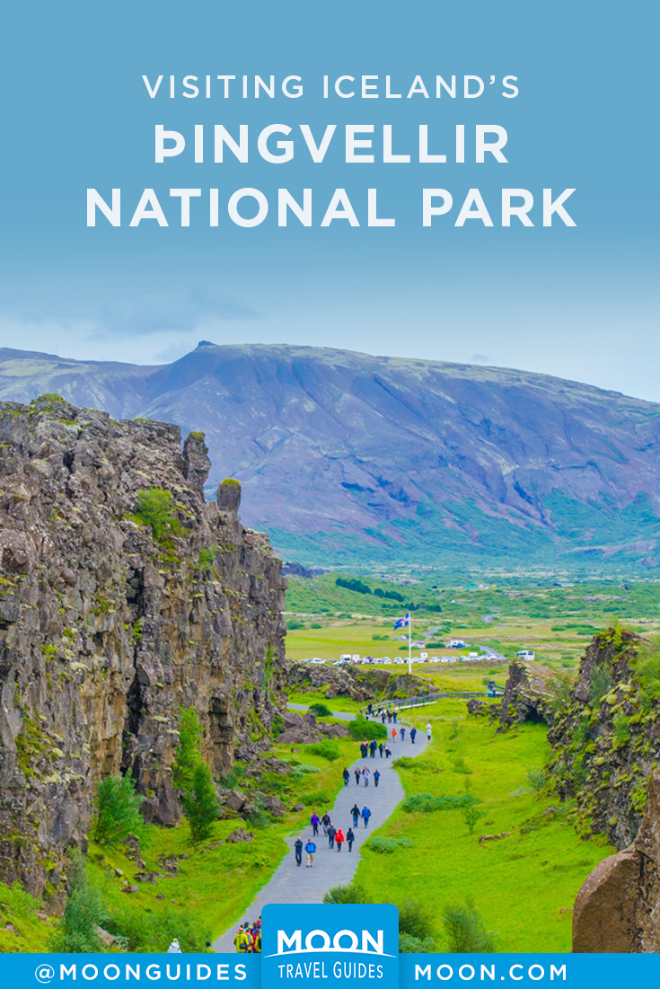 Iceland Thingvellir National Park Pinterest graphic